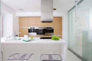 简欧风格公寓白色厨房设计
