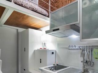 现代简约风格小户型厨房旧房改造设计图