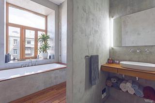 现代简约风格小户型温馨灰色卫浴用品改造