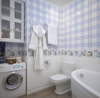 现代简约风格公寓小清新白色卫浴用品设计