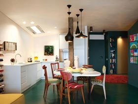 法国多彩公寓 现代简约风格小户型装修