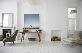 现代简约风格公寓小清新白色客厅设计