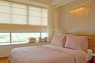 现代简约风格公寓浪漫粉色卧室改造