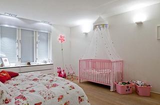 北欧风格奢华白色140平米以上婴儿床效果图