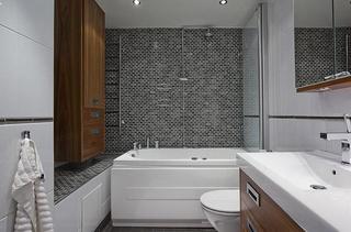 北欧风格奢华白色140平米以上整体卫浴设计