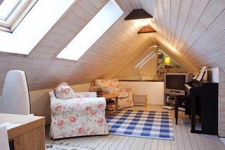 北欧风格温馨小客厅旧房改造设计图