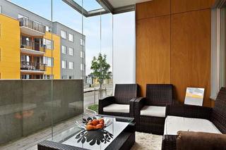 现代简约风格公寓时尚咖啡色客厅改造