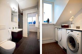 简欧风格公寓简洁白色140平米以上卫生间设计图纸