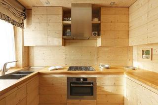 新古典风格公寓温馨原木色厨房改造