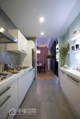 日式风格公寓时尚厨房装修效果图