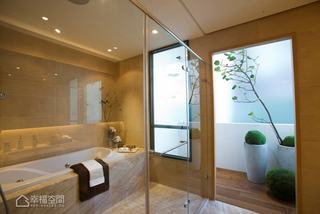 日式风格公寓时尚卫生间效果图