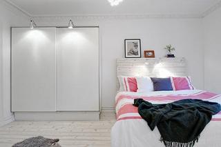 北欧风格公寓时尚白色70平米整体橱柜定制