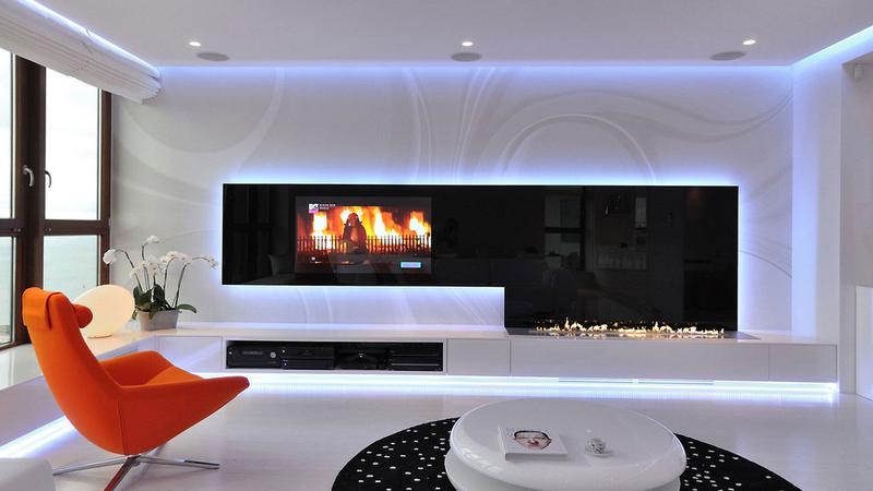 波兰复杂照明系统现代舒适公寓