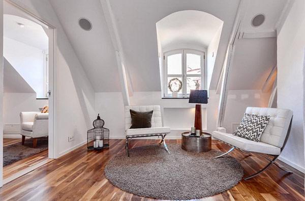 瑞典斯德哥尔摩市的奢华北欧公寓