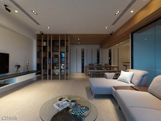 现代简约风格公寓舒适沙发背景墙设计
