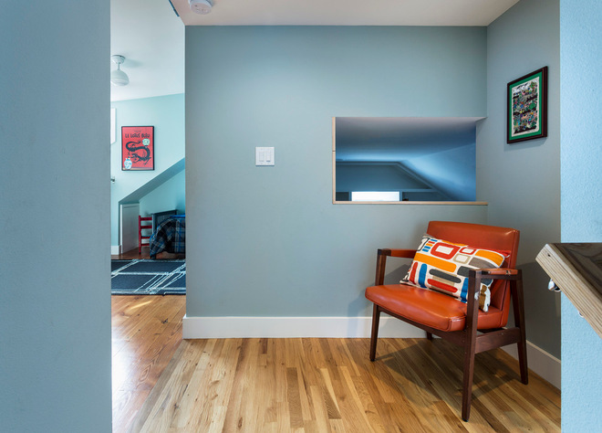 多种颜色背景墙设计让每个屋子的感觉不同