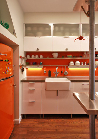 趣味冰箱  给单调的厨房空间加分