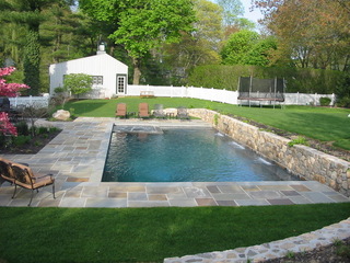 私家花园露台泳池 完美户外家居