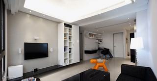 北欧风格公寓简洁客厅改造