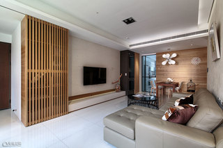 简约风格公寓舒适电视背景墙设计图