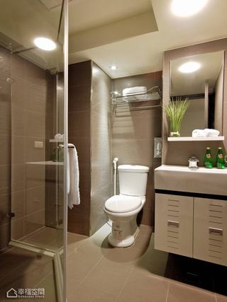 简约风格小清新整体卫浴旧房改造家居图片