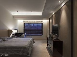中式风格公寓简洁卧室设计图