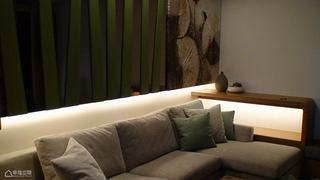 简约风格公寓温馨沙发背景墙设计图