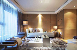 中式风格简洁客厅设计