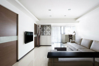 中式风格简洁客厅装潢