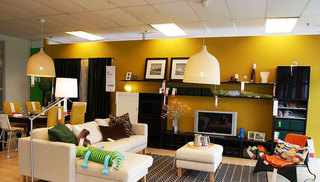 宜家风格舒适客厅客厅电视背景墙设计
