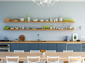 经典一字和L型空间设计 20种狭长型厨房大汇聚