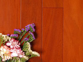 中式古典铁苏木桔色实木地板