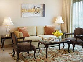 温馨的客厅沙发套件组合12图展示