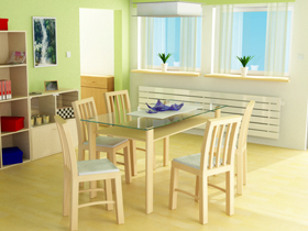 原木生活 温馨家园 现代简约餐桌椅家具