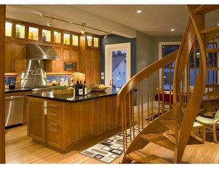 简约风格简洁原木色厨房橱柜订做