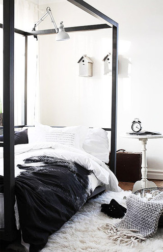 北欧风格简洁卧室设计图