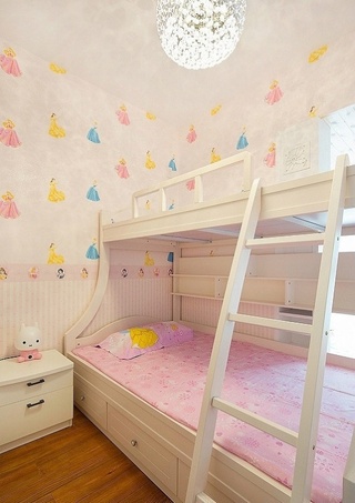 简约风格可爱儿童房装修图片