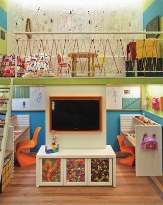 简约风格可爱儿童房家具图片
