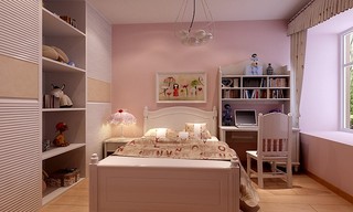 欧式风格可爱儿童房设计图
