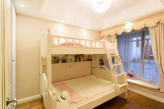 欧式风格可爱儿童房儿童床图片