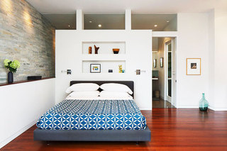 现代简约风格简洁白色卧室设计图纸