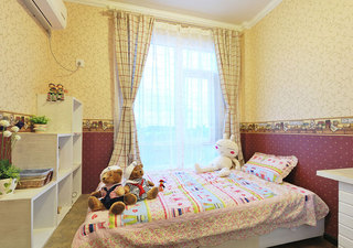 地中海风格可爱儿童房床上用品图片