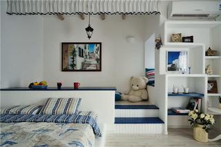 地中海风格可爱儿童房收纳柜图片