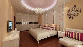 中式风格古典卧室吊顶设计