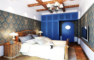 地中海风格简洁卧室装修