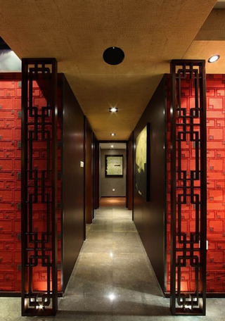中式风格古典走廊装修图片