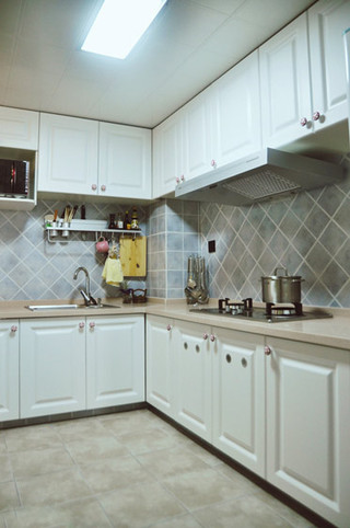 美式风格梦幻10-15万90平米厨房效果图
