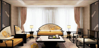 中式风格古典客厅沙发沙发图片