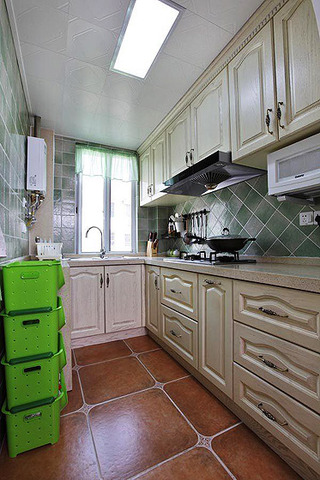 温馨70平米厨房旧房改造家居图片