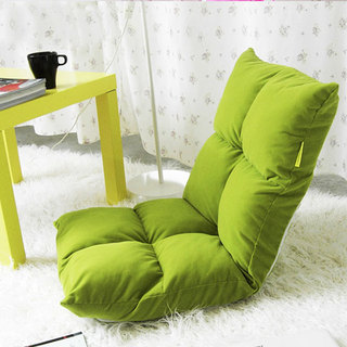舒适绿色懒人沙发图片